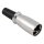 Mikrofon XLR-Stecker HOLLYWOOD 3-polig, Metall