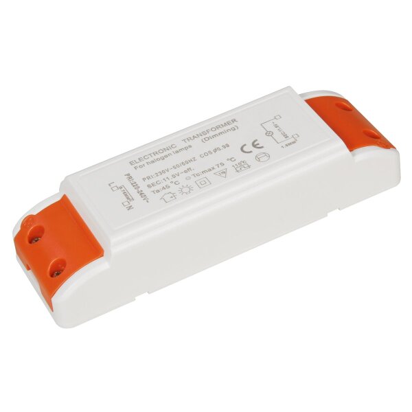 Elektronischer Halogen-Trafo McShine, 10-105W, 230V -> 12V, dimmbar