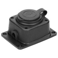 Verteiler-Steckdosenleiste 1fach, IP44