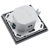 Unterputz IR Bewegungsmelder McShine LX-23 160&deg;, 500W, LED geeignet, anthrazit