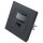 Unterputz IR Bewegungsmelder McShine LX-23 160&deg;, 500W, LED geeignet, anthrazit