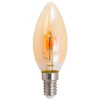 LED Filament Kerzenlampe McShine Retro E14, 1W, 90lm,...