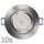 Einbauleuchten-Set McShine, 10xRahmen, 10xLED-Strahler,Edelstahl, 5W,500lm, IP44