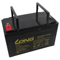Bleiakku KUNG LONG KPH110-12N, 12V/110 Ah,  338x227x170...