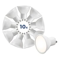 LED-Strahler McShine MS-60-10 GU10, 6W, 510lm, 4000K,...