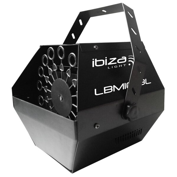 Seifenblasenmaschine IBIZA LBM10-BL 25W, mit H&auml;ngeb&uuml;gel