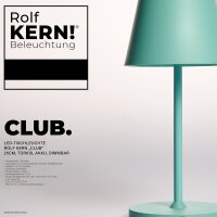 LED-Tischleuchte ROLF KERN &bdquo;Club Mini&ldquo; 25cm,...