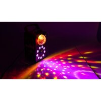 Nebelmaschine mit Lichteffekten IBIZA FOGGY-ASTRO 700W, inkl. Fernbedienung