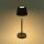 LED-Tischleuchte ROLF KERN &bdquo;Club Nano&ldquo; 21cm, Basaltgrau, Akku, dimmbar