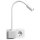 LED-Steckdosenleuchte EINLICHT Punkt 4W, 260lm, step-dimmbar, warmwei&szlig;, wei&szlig;