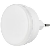 LED-Nachtlicht Basic, 0,2W, gelb, &Oslash; 55mm, wei&szlig;