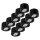 LED-Aufbauleuchte McShine, 5W, 400Lumen, 3000K, &Oslash;xH 80x50mm, schwarz, 10er-Pack