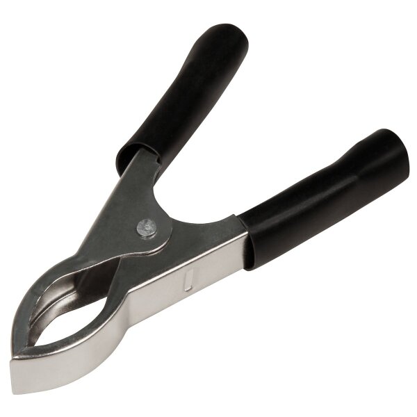 Krokodilklemme McPower, 82mm, schwarz, 20A