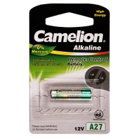Spezialbatterie CAMELION A27, 12V, 28,5x8mm Alkaline