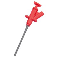 Klemmpr&uuml;fspitze McPower PS 45, 4mm Buchse, rot