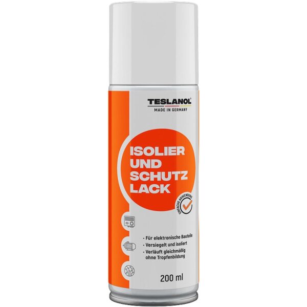 TESLANOL Isolier- und Schutzlackspray, 200ml-Dose