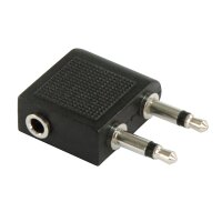 Audio-Adapter HOLLYWOOD, 1x 3,5 mm Stereo (Buchse) ->...