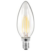 LED Filament Kerzenlampe McShine Filed, E14, 2W, 260 lm,...
