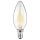 LED Filament Kerzenlampe McShine Filed, E14, 2W, 260 lm, warmwei&szlig;, klar