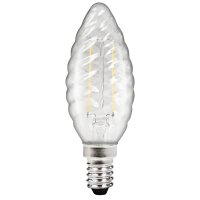 LED Filament Kerzenlampe gedreht McShine Filed, E14, 2W,...