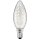 LED Filament Kerzenlampe gedreht McShine Filed, E14, 2W, 260 lm, warmwei&szlig;, klar