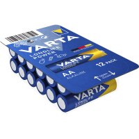 Mignon-Batterie VARTA Longlife Power, Alkaline, 1,5V, Typ...