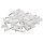 Kabelschelle McPower, 10mm, 100er-Pack, wei&szlig;