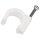 Kabelschelle McPower, 10mm, 100er-Pack, wei&szlig;