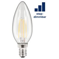 LED Filament Kerzenlampe McShine Filed, E14, 4W, 470lm,...