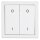 Funk-Wandtaster McPower Comfort max. 70m, Aufputz, 2-Kanal