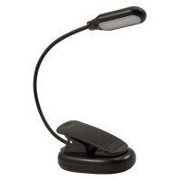 LED-Klemmleuchte / Leseleuchte McShine, 5 LEDs, mit Akku,...