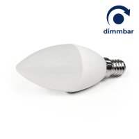 LED Kerzenlampe McShine, E14, 7W, 520lm, 160&deg;, 4000K,...