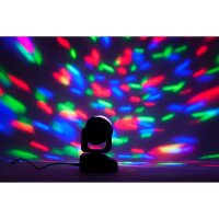 LED-Moving Head IBIZA LMH-ASTRO 6x RGB LEDs, 18W