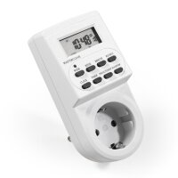 Digitale Zeitschaltuhr McPower AZ-62 10 Schaltprogramme,...
