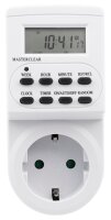 Digitale Zeitschaltuhr McPower AZ-62 10 Schaltprogramme,...