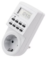 Digitale Zeitschaltuhr McPower AZ-62 10 Schaltprogramme, 12/24Std Zyklus