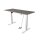 Schreibtisch imstande, Gestell smart-w + Platte 120x60cm Iron