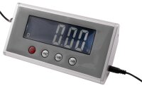 Paketwaage McPower PW-200 200g - 200kg, 27x27cm Edelstahl-Platte