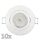 Einbauleuchten-Set McShine, 10xRahmen, 10xLED-Strahler, 5W, 500lm, wei&szlig;