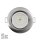 Einbauleuchten-Set McShine, 5xRahmen, 5xLED-Strahler, 5W, 400lm, 230V, Edelstahl