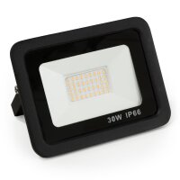 LED-Au&szlig;enstrahler McShine Slim 30W, 2550 Lumen,...
