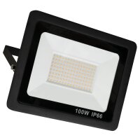 LED-Au&szlig;enstrahler McShine Slim 100W, 8500 Lumen, IP66, 3000K, warmwei&szlig;