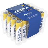 Micro-Batterie VARTA Energy Alkaline, Typ AAA, LR06,...