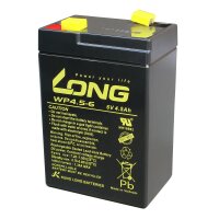 Bleiakku KUNG LONG WP4,5-6, 6V, 4,5Ah, 70x47x101mm