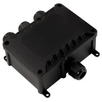 Abzweigdose McPower, IP68 - f&uuml;r Au&szlig;en, 1 Ein- und 3 Ausg&auml;nge, 129x119x56mm