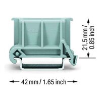 Universalwinkeladapter WAGO, 18,5x42mm, Montage auf...