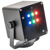 LED-Strobe-Effekt IBIZA TINYLED-RGB-STROBE,...