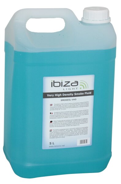 Nebelfluid IBIZA SMOKE5L-VHD Wasserbasis, 5 Liter, extra dicht, ohne R&uuml;ckst&auml;nde