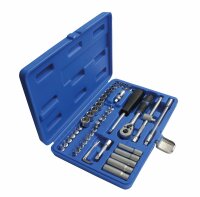 Profi-Steckschl&uuml;sselsatz, 1/4 Antrieb, SW 4-14mm, 47-teilig