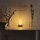 LED-Tischleuchte Magic, Metall/Glas, 90lm, 3000K, anthrazit, dimmbar